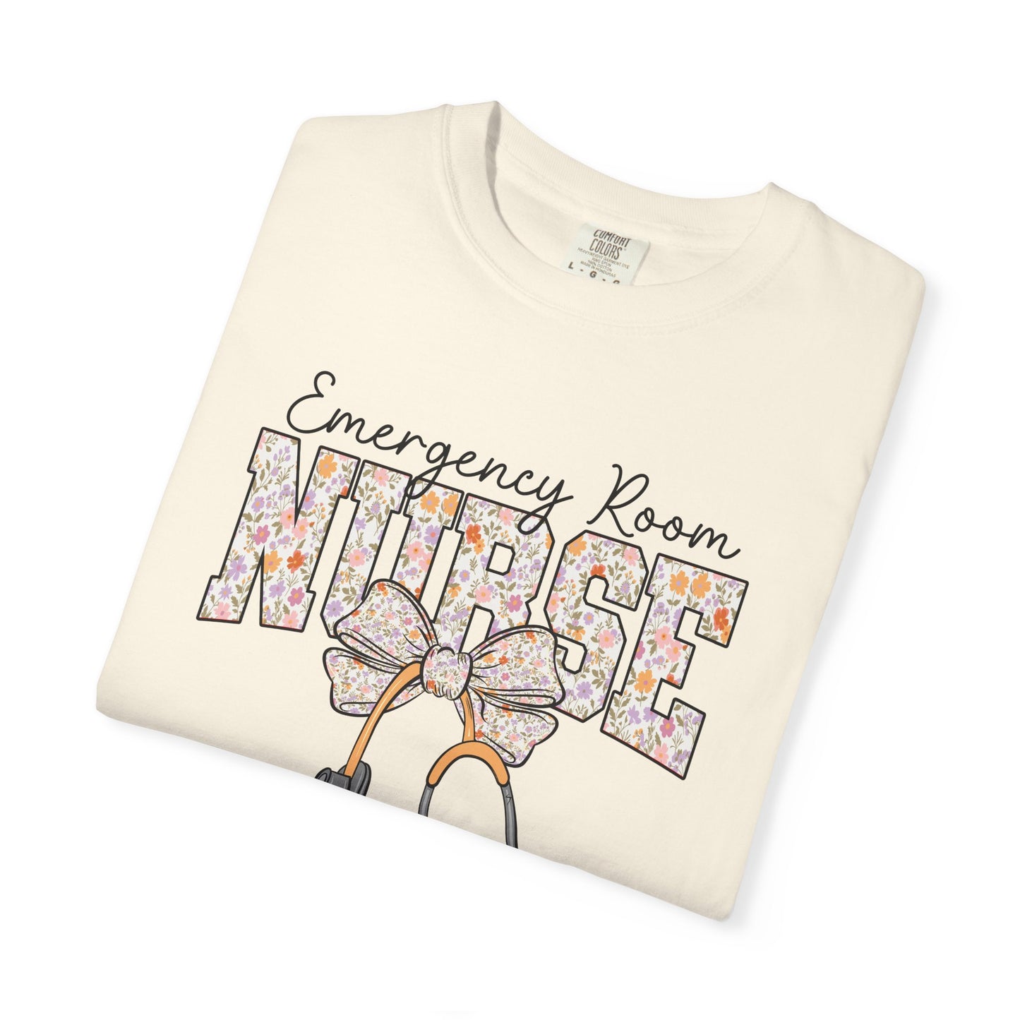 Emergency Room Nurse Bow T-Shirt