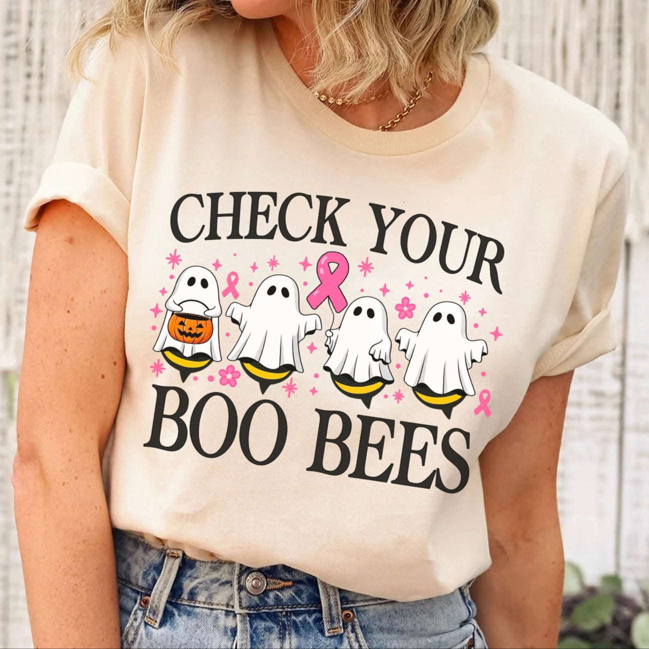 Check Your Boo Bees T-Shirt