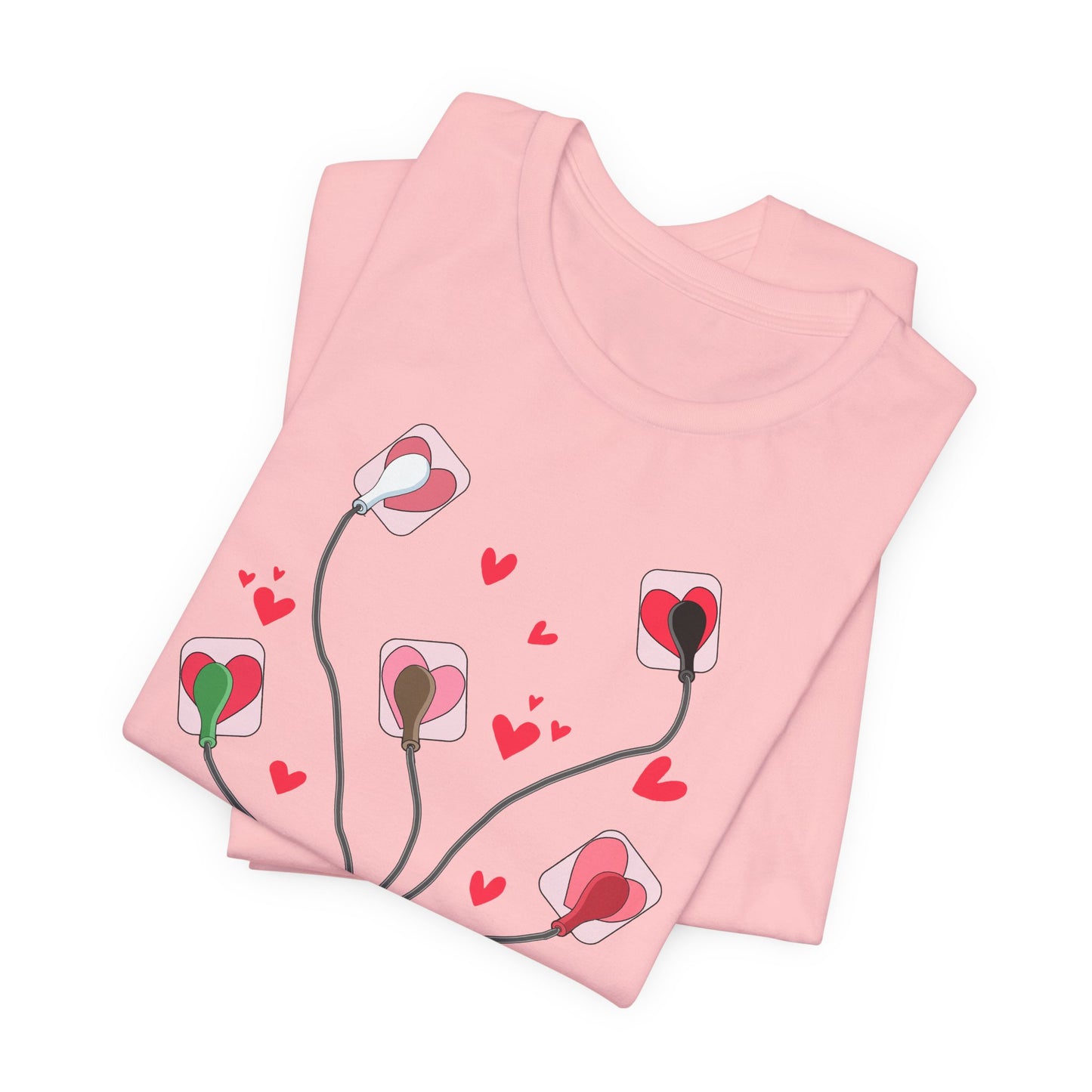 Valentine EKG Leads T-Shirt