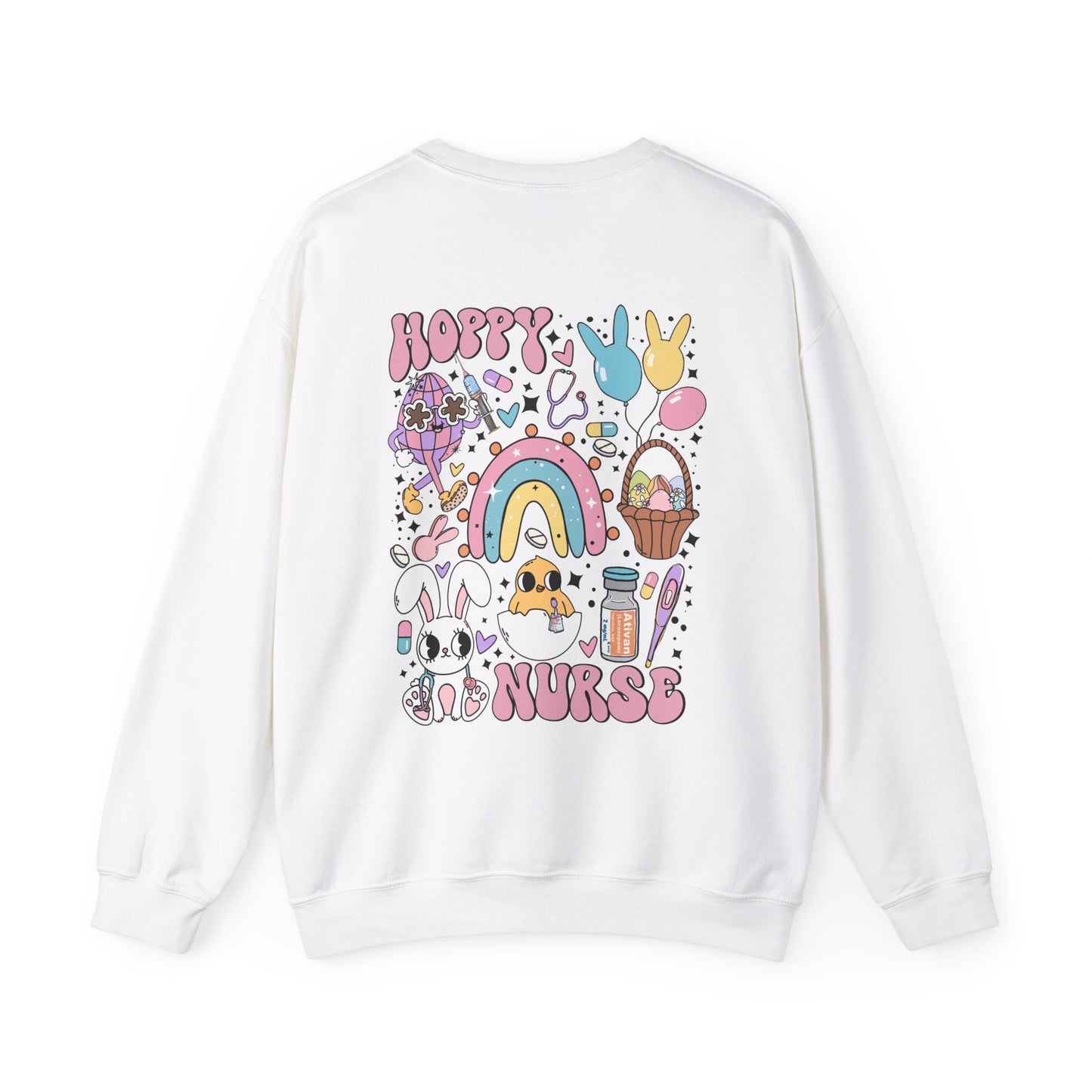Groovy Hoppy Nurse Sweatshirt