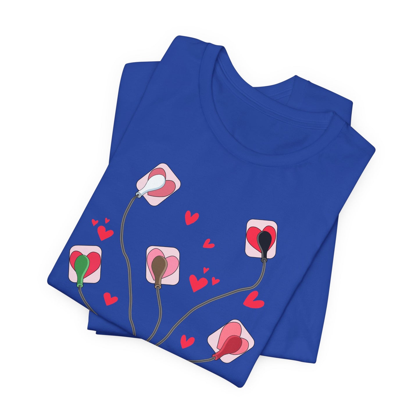 Valentine EKG Leads T-Shirt