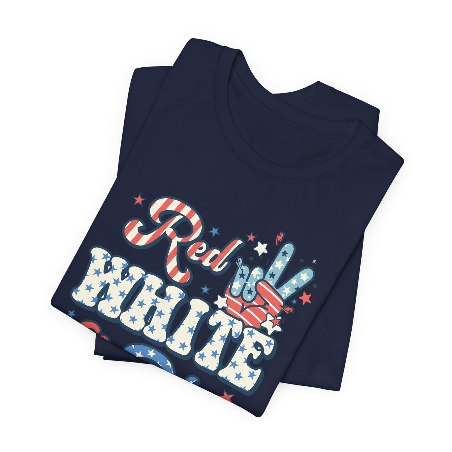 Red, White & Blue ICU Crew T-Shirt