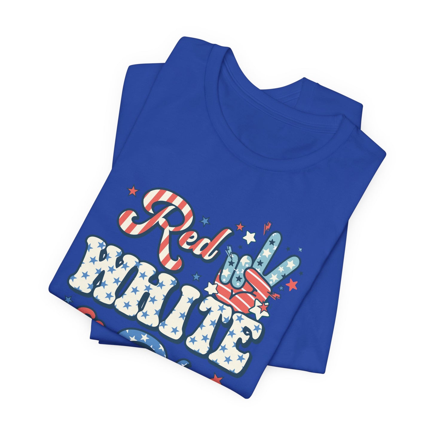 Red, White & Blue ER Crew T-Shirt
