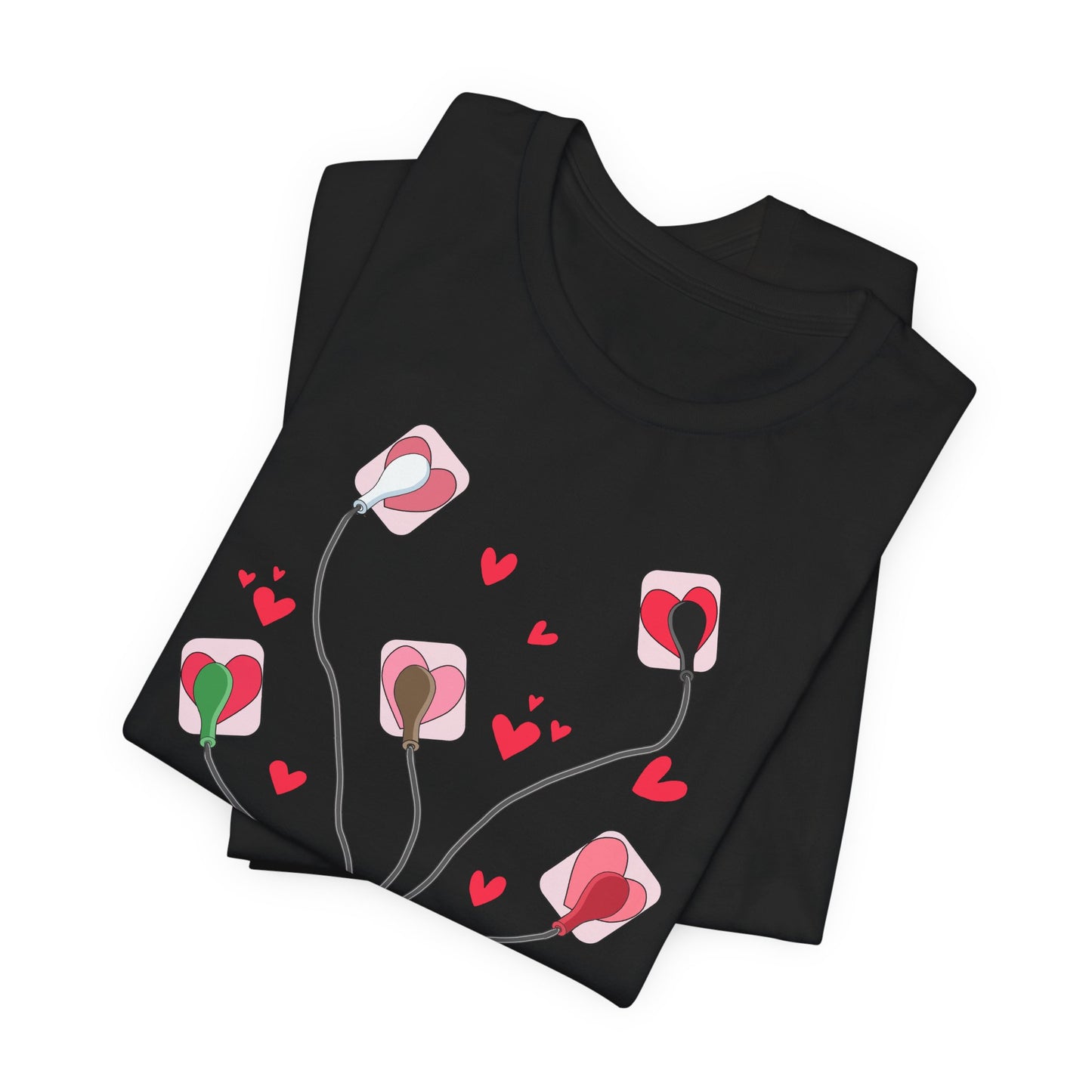Valentine EKG Leads T-Shirt