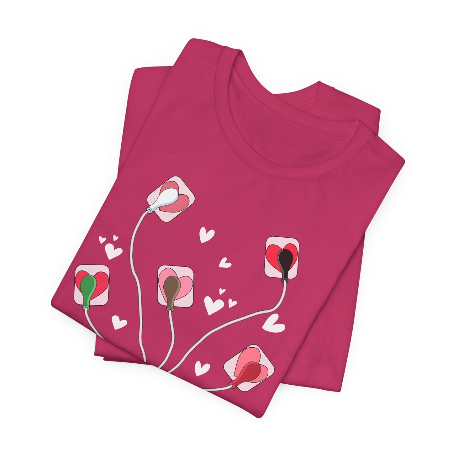 Valentine EKG Leads T-Shirt