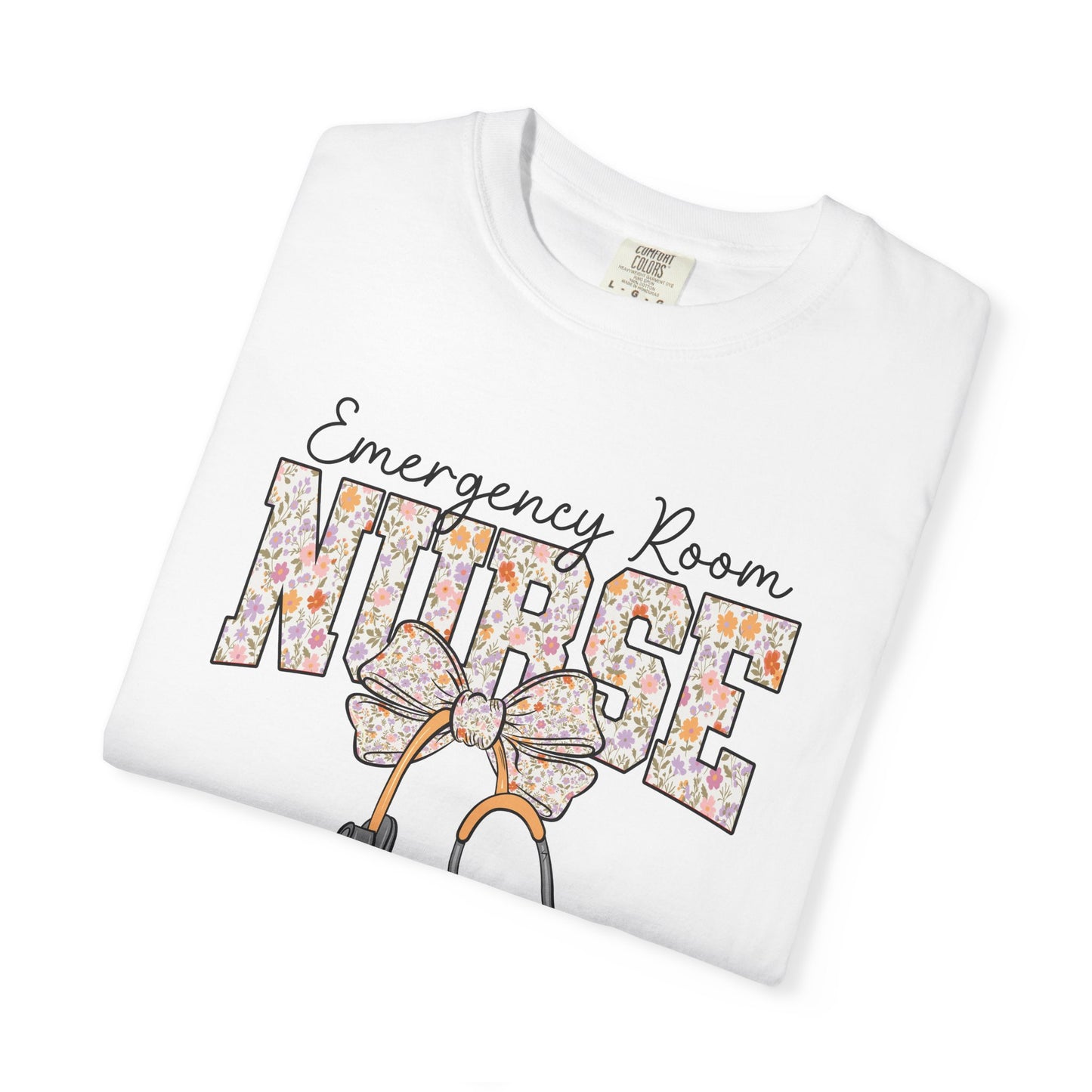 Emergency Room Nurse Bow T-Shirt