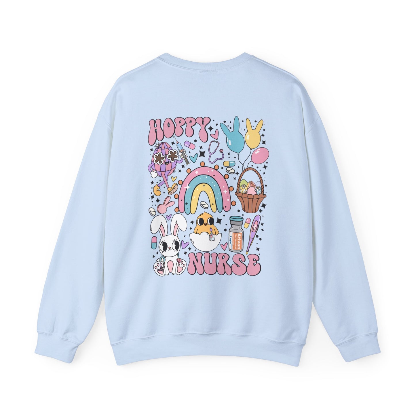 Groovy Hoppy Nurse Sweatshirt