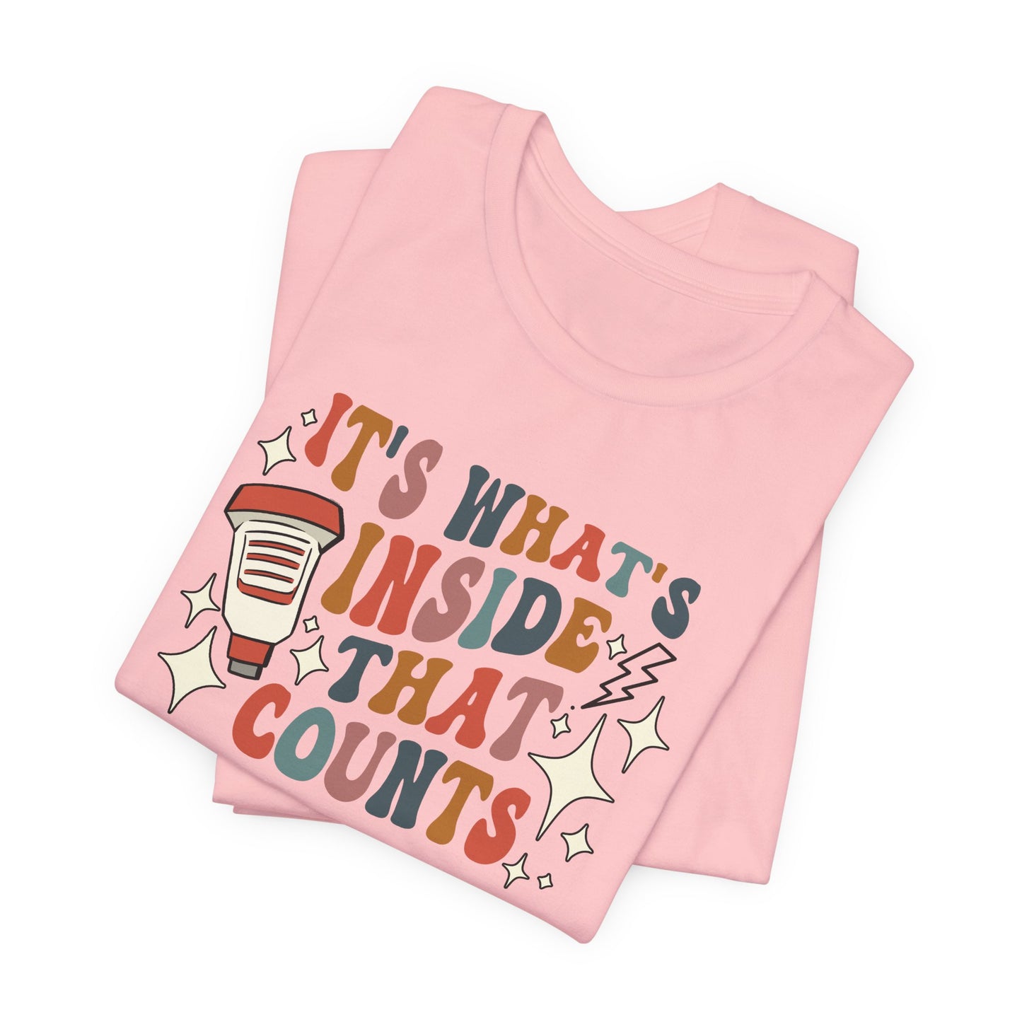 Retro It's What's Inside That Counts T-Shirt