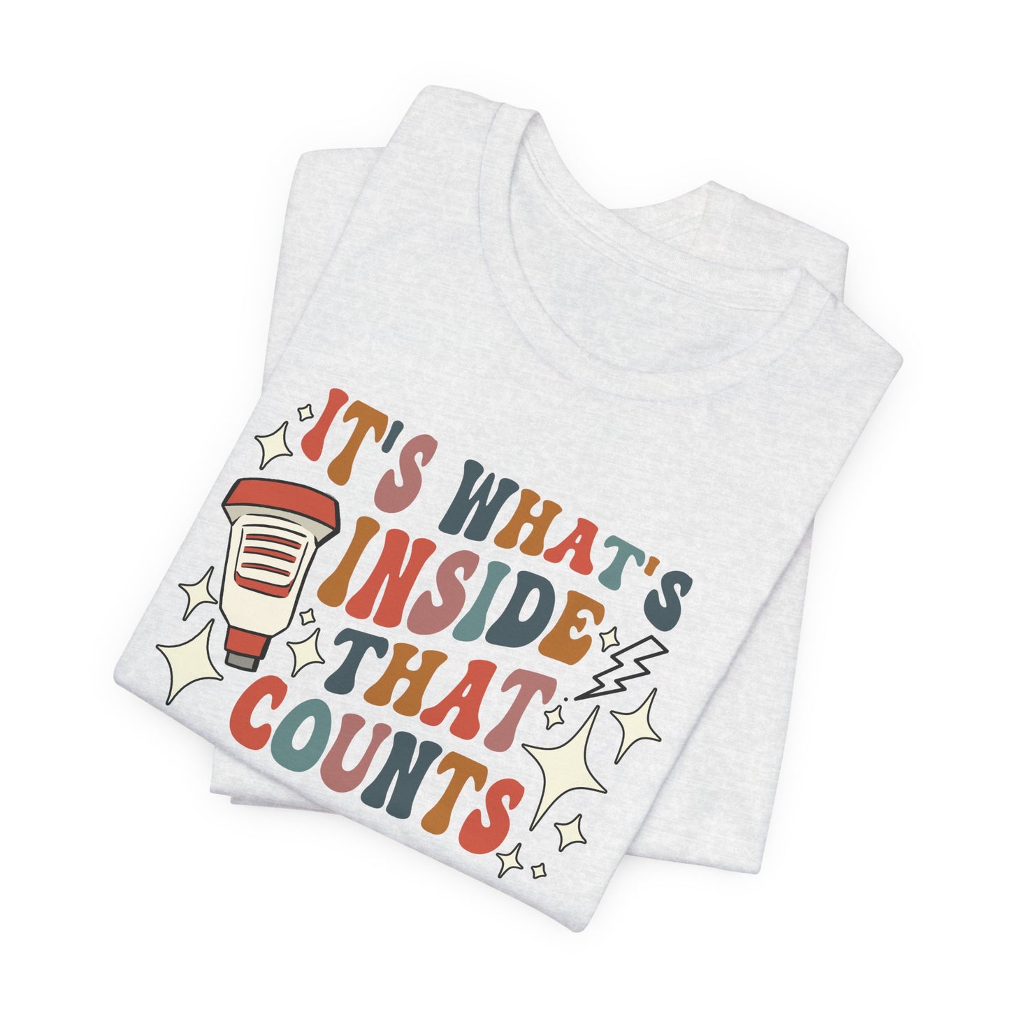 Retro It's What's Inside That Counts T-Shirt