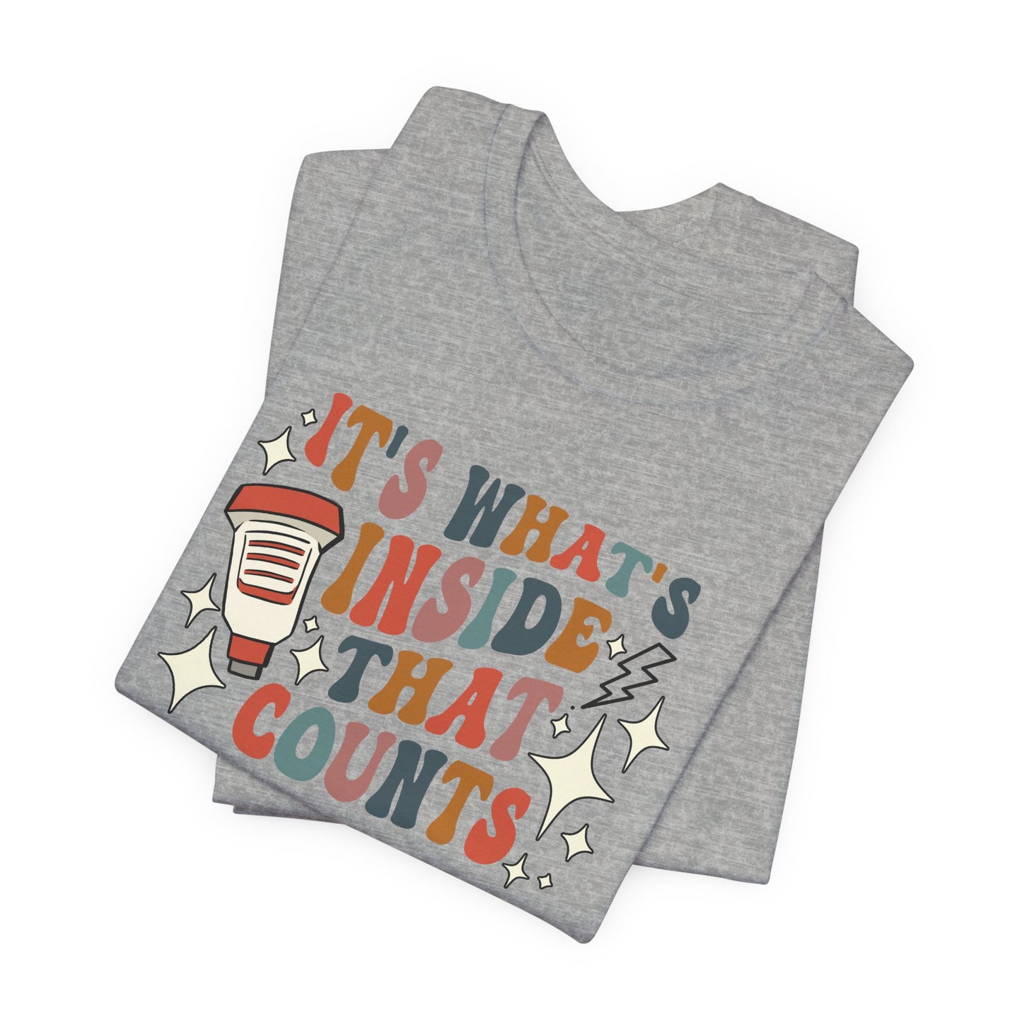 Retro It's What's Inside That Counts T-Shirt