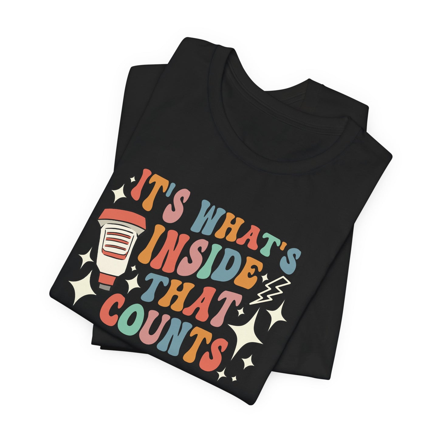Retro It's What's Inside That Counts T-Shirt