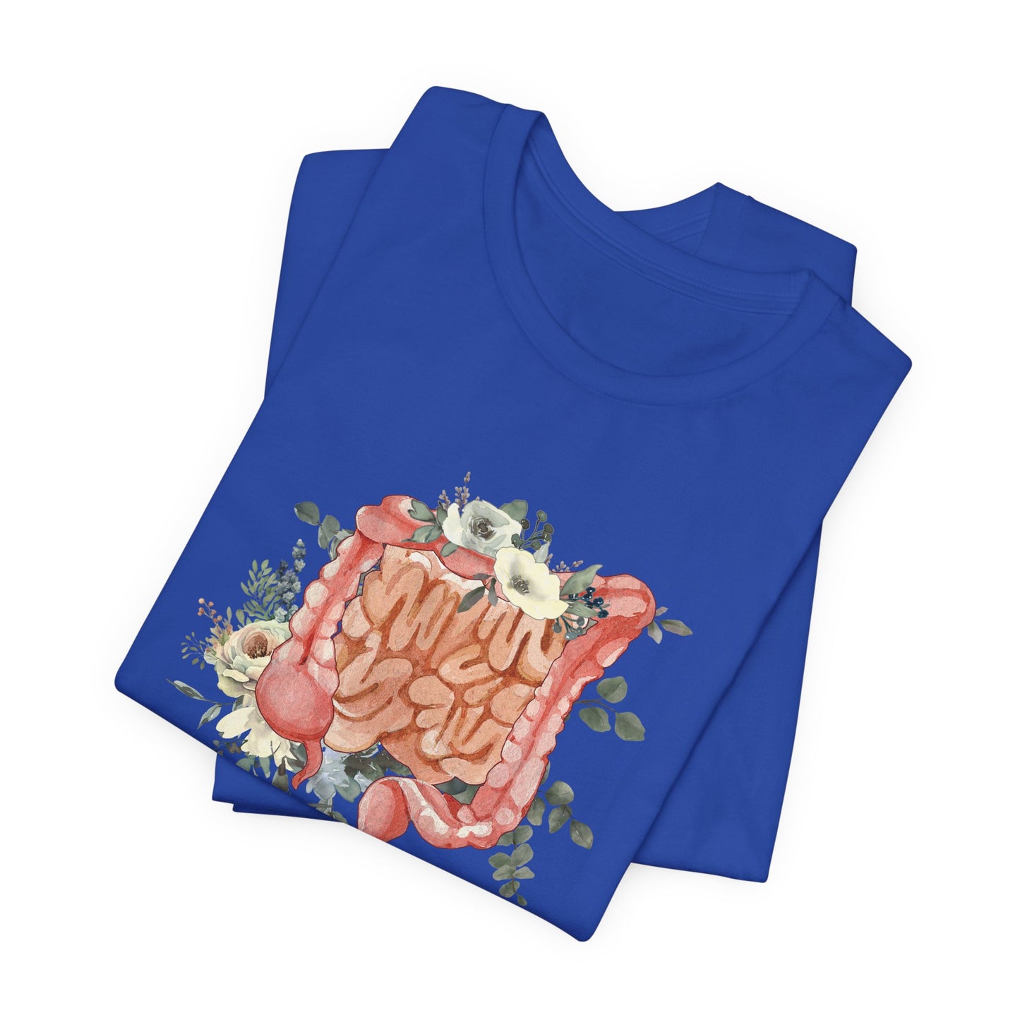 Watercolor Floral Intestines T-Shirt