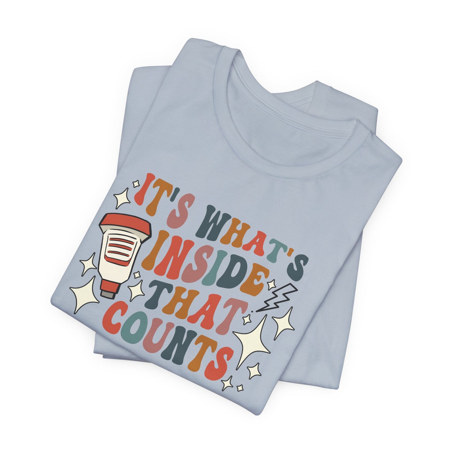 Retro It's What's Inside That Counts T-Shirt