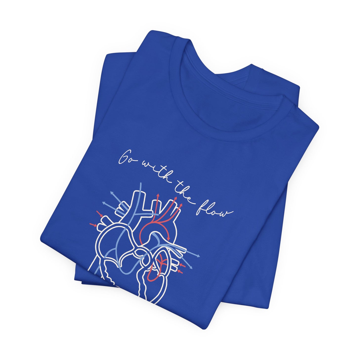 Go with the Flow Heart T-Shirt