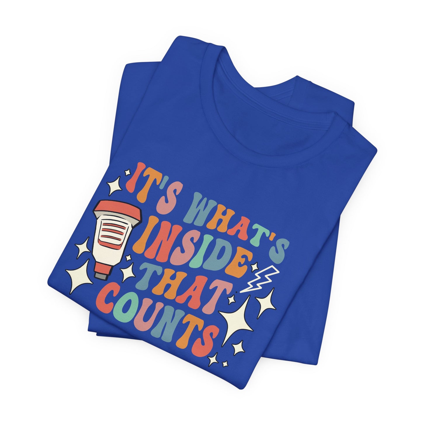 Retro It's What's Inside That Counts T-Shirt