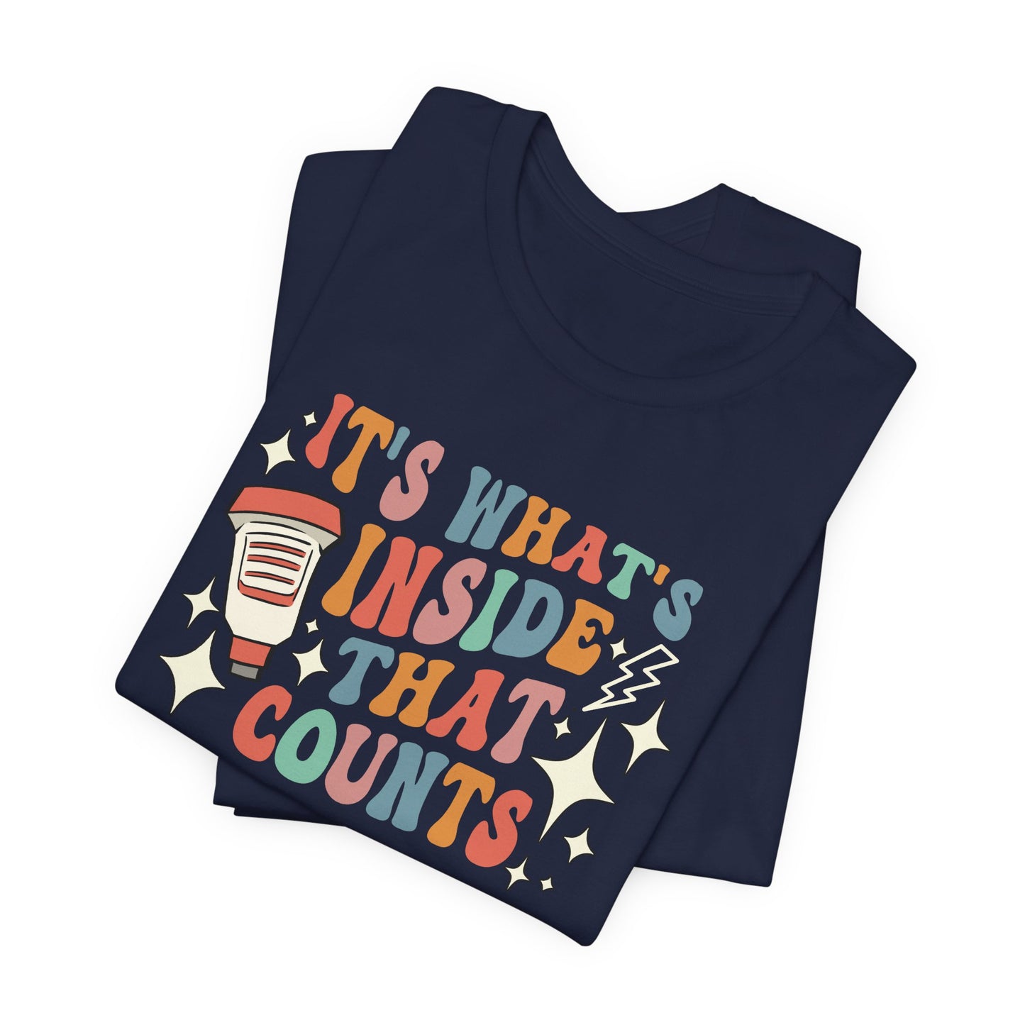 Retro It's What's Inside That Counts T-Shirt