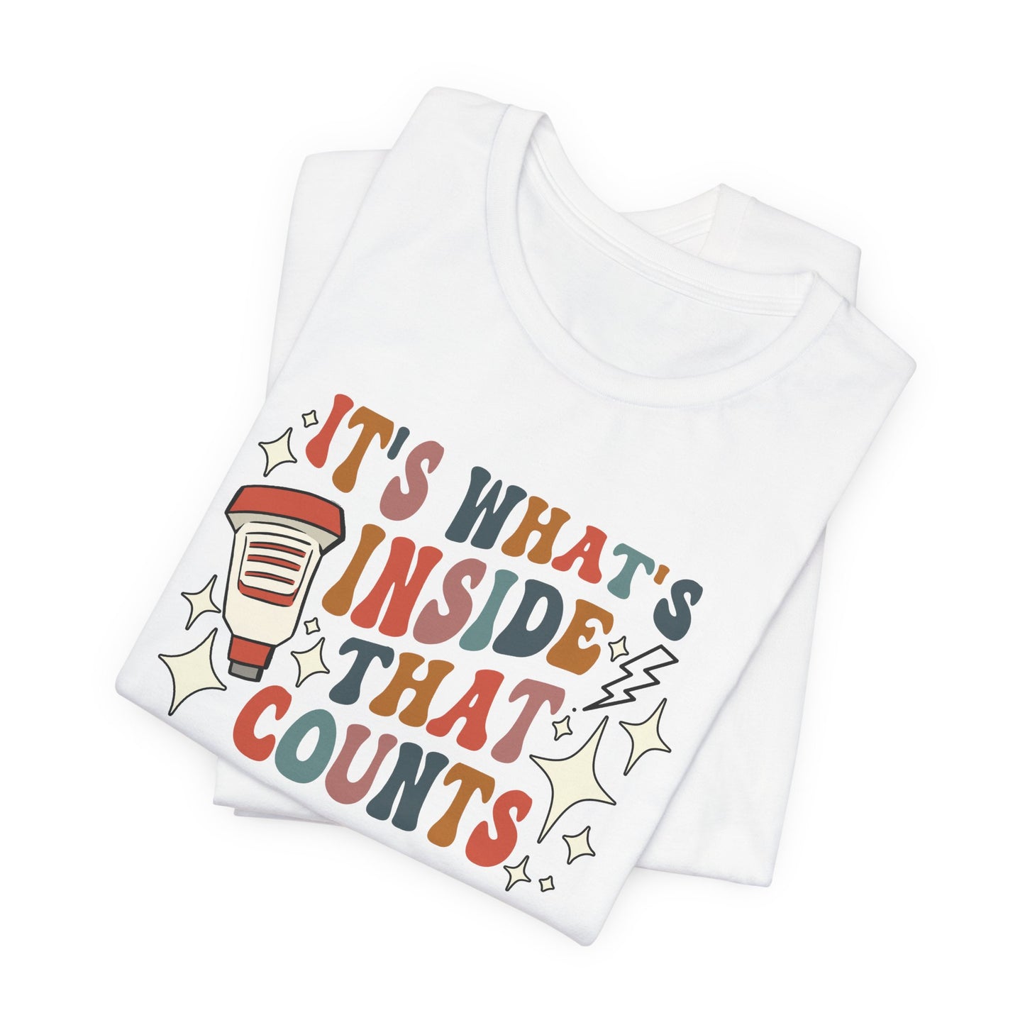 Retro It's What's Inside That Counts T-Shirt