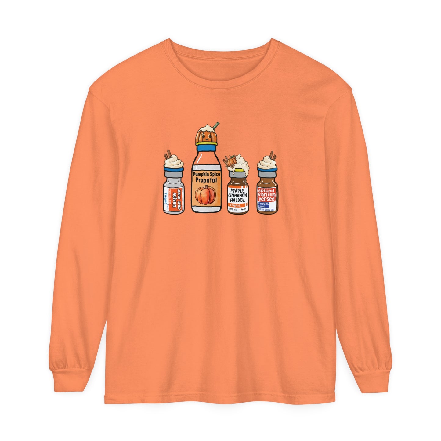 Pumpkin Spice Propofol Long Sleeve Shirt