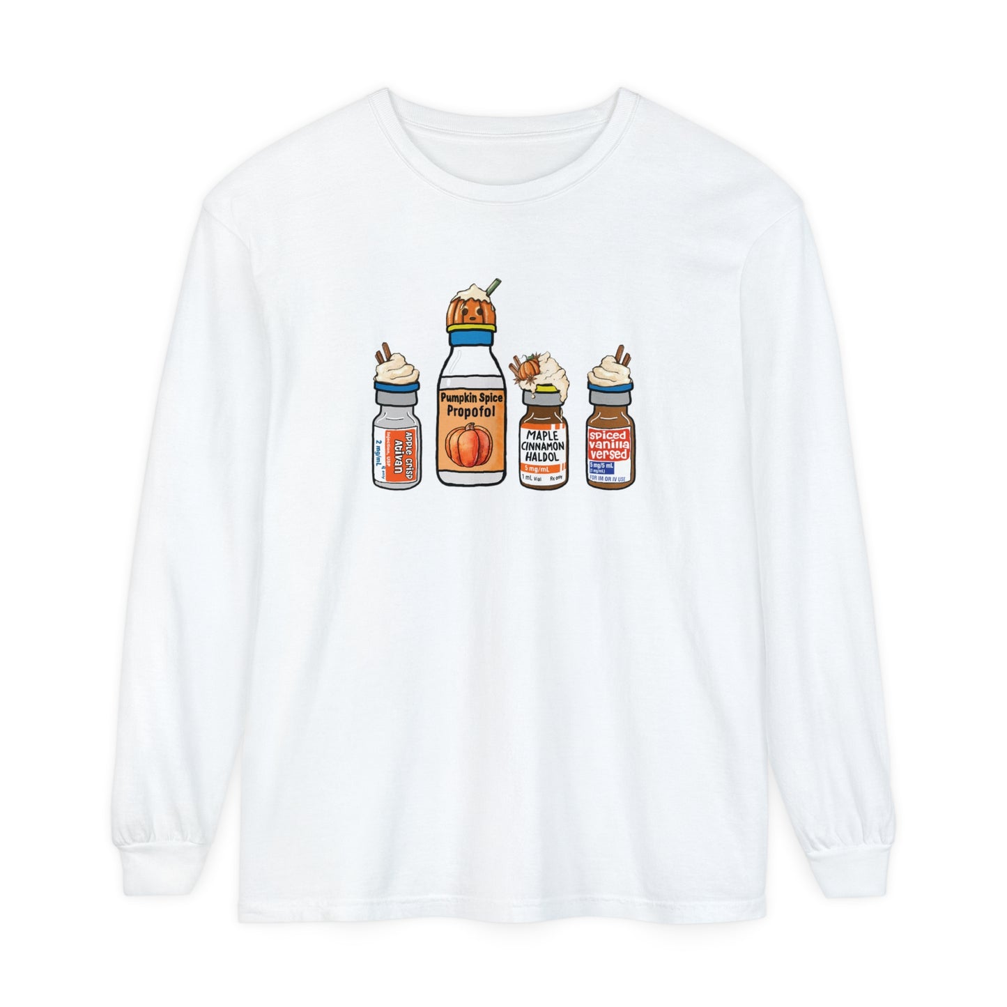 Pumpkin Spice Propofol Long Sleeve Shirt