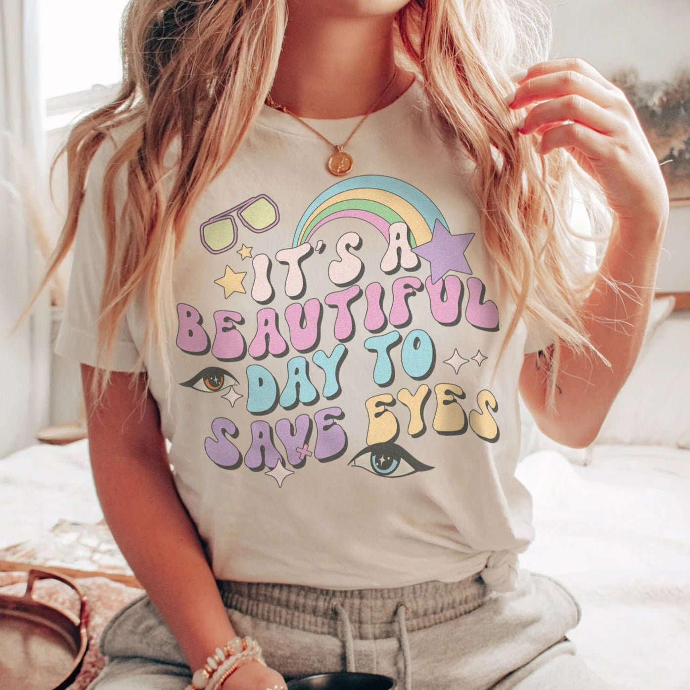 It's a Beautiful Day to Save Eyes T-Shirt