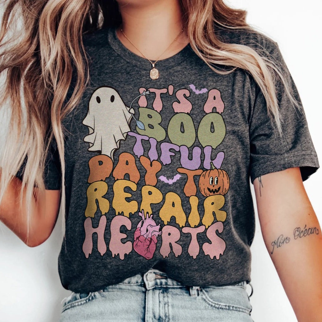 Bootiful Day to Repair Hearts T-Shirt