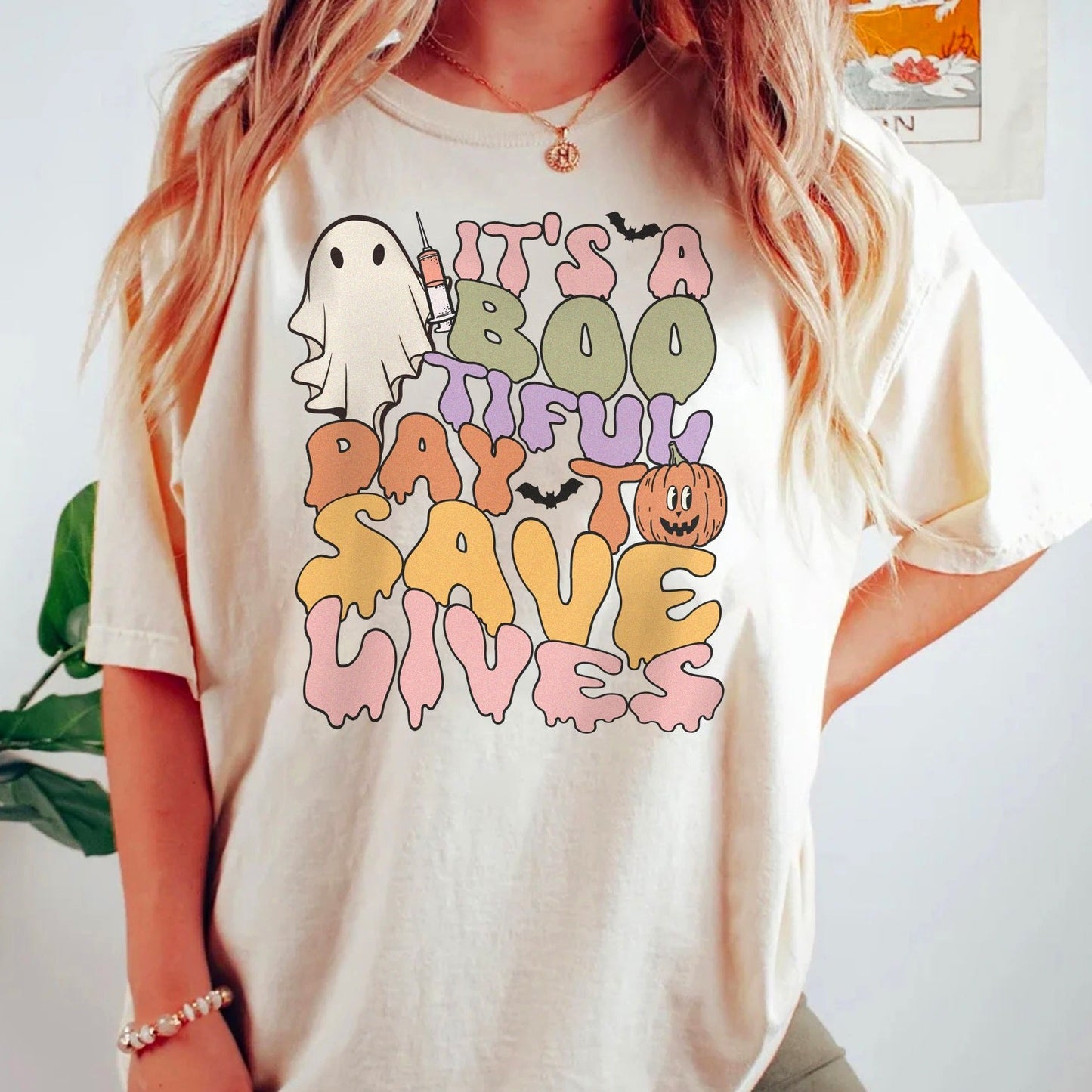 It's a Bootiful Day to Save Lives T-Shirt