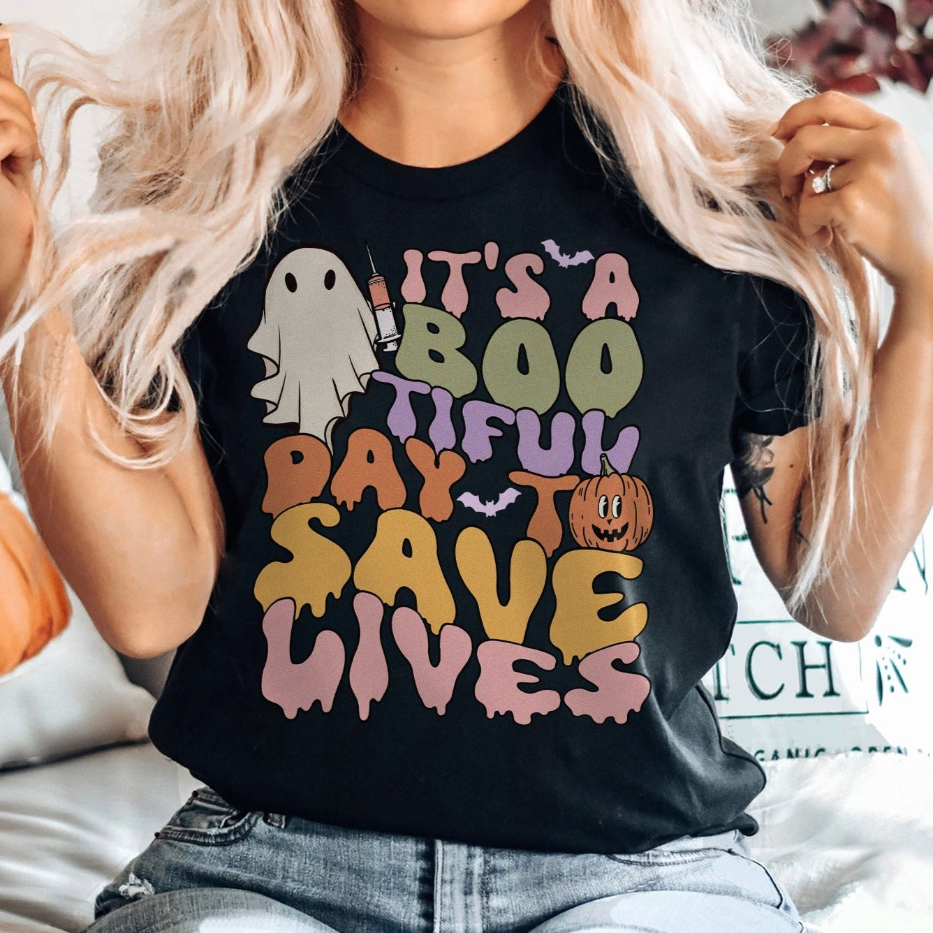 It's a Bootiful Day to Save Lives T-Shirt