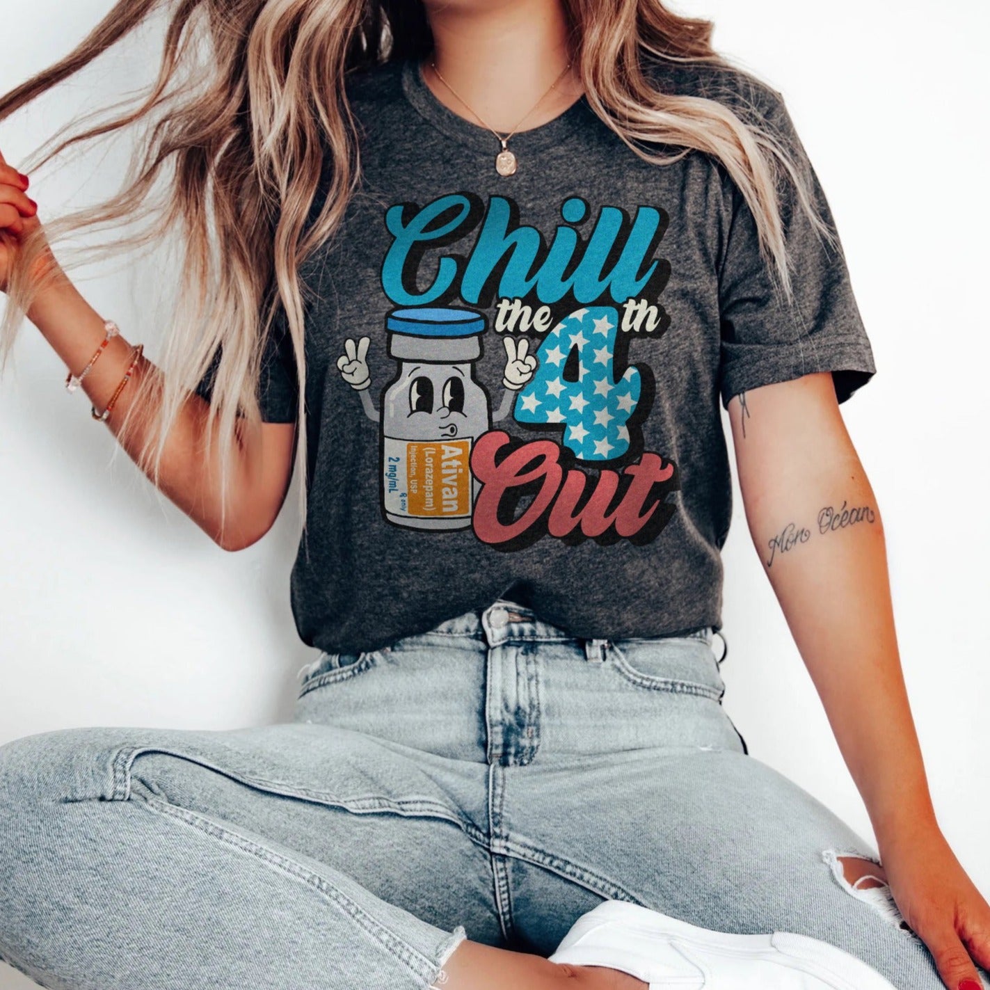 Chill the Fourth Out Ativan T-Shirt