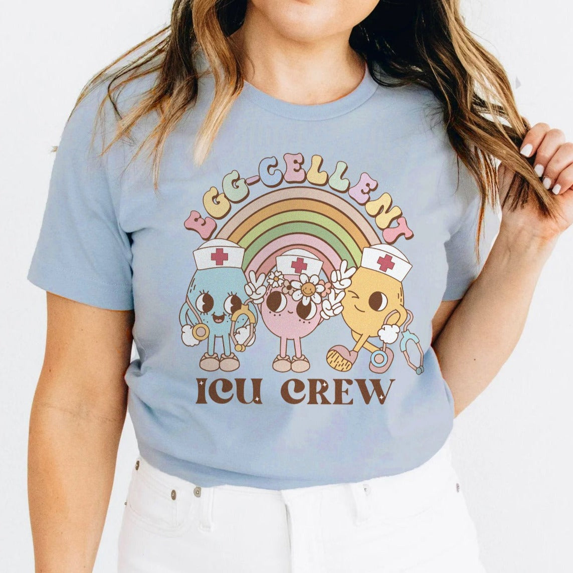 Egg-cellent ICU Crew T-Shirt