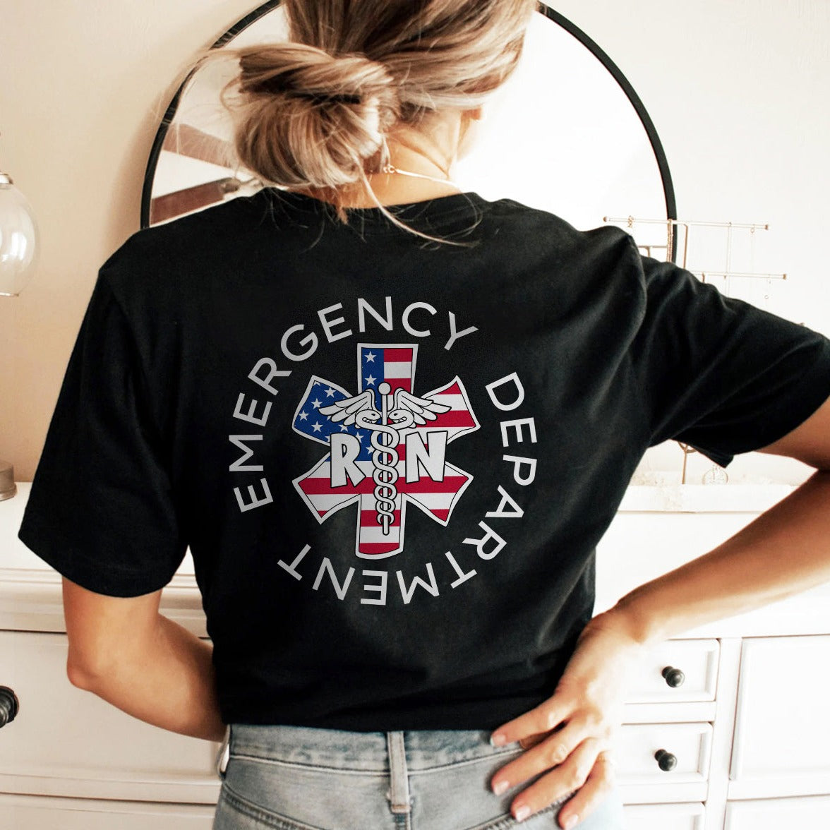 Emergency Department RN July 4th T-Shirt