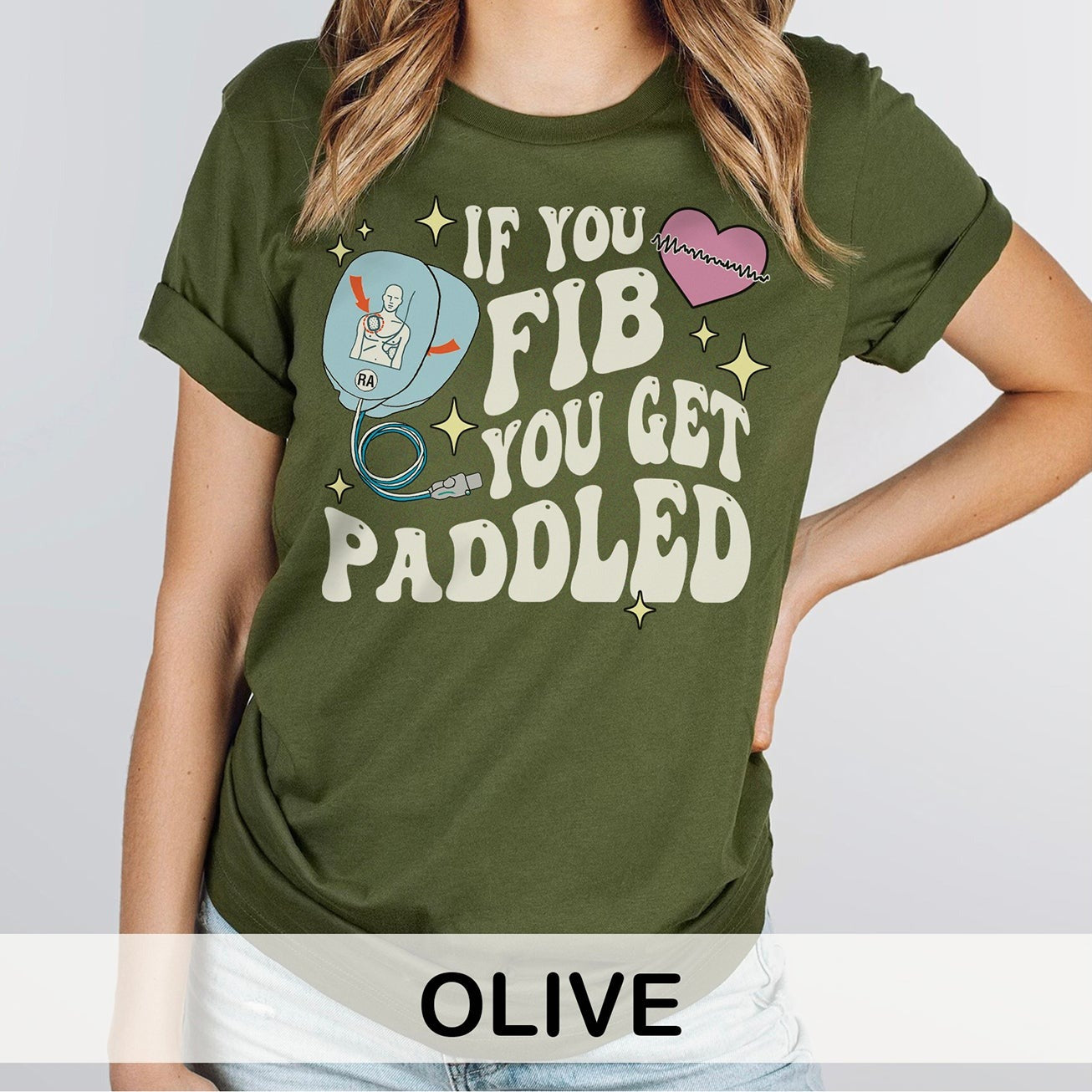 If You Fib You Get Paddled T-Shirt