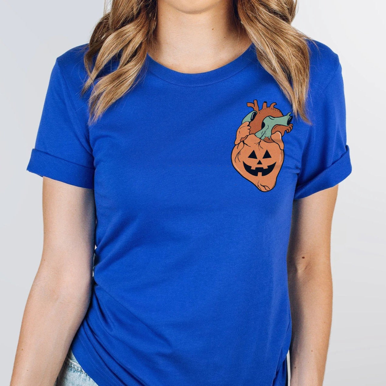 Jack-o-lantern Heart T-Shirt