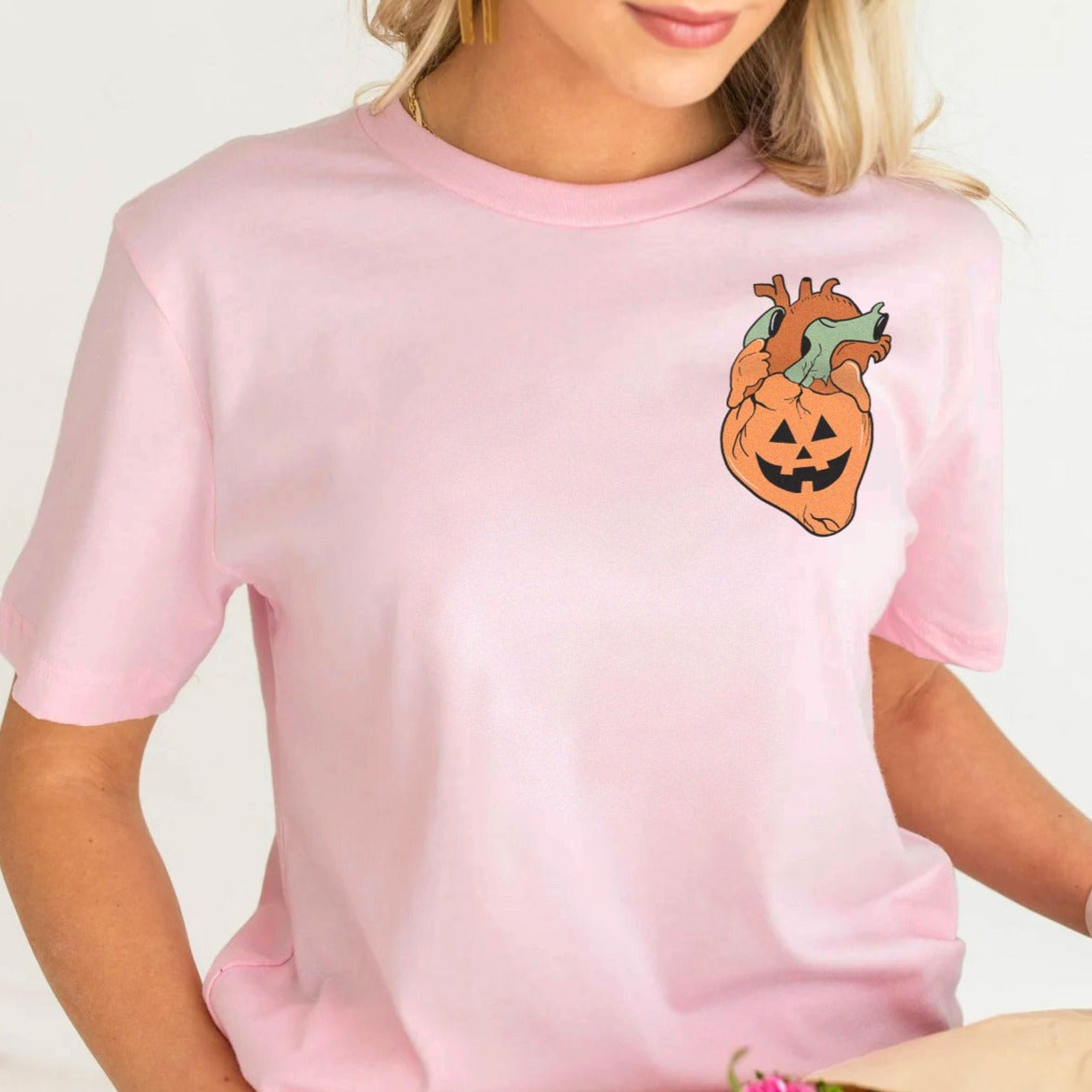 Jack-o-lantern Heart T-Shirt