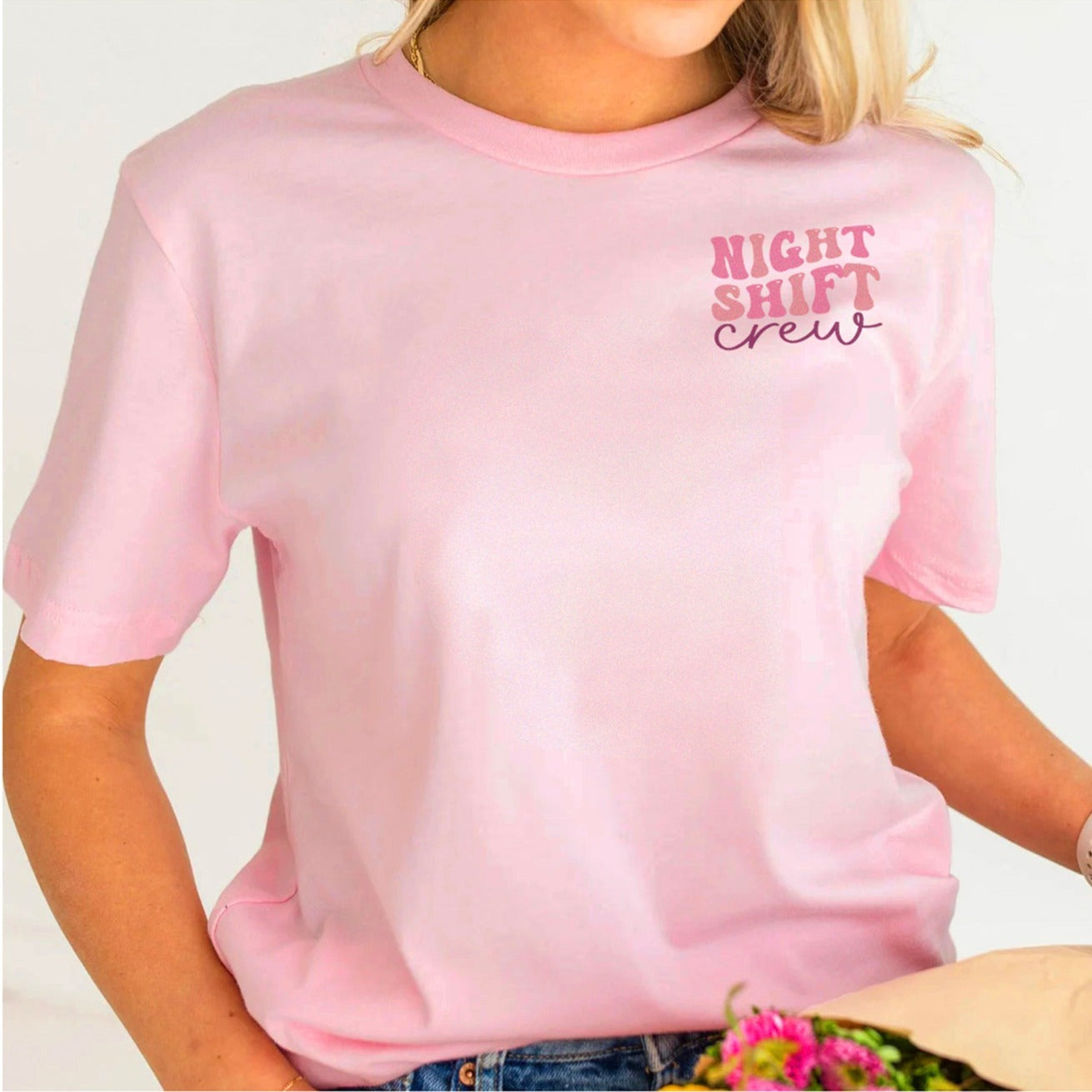 In My Night Shift Era (Design on Back) T-Shirt