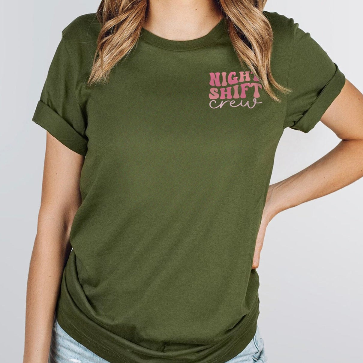 In My Night Shift Era (Design on Back) T-Shirt