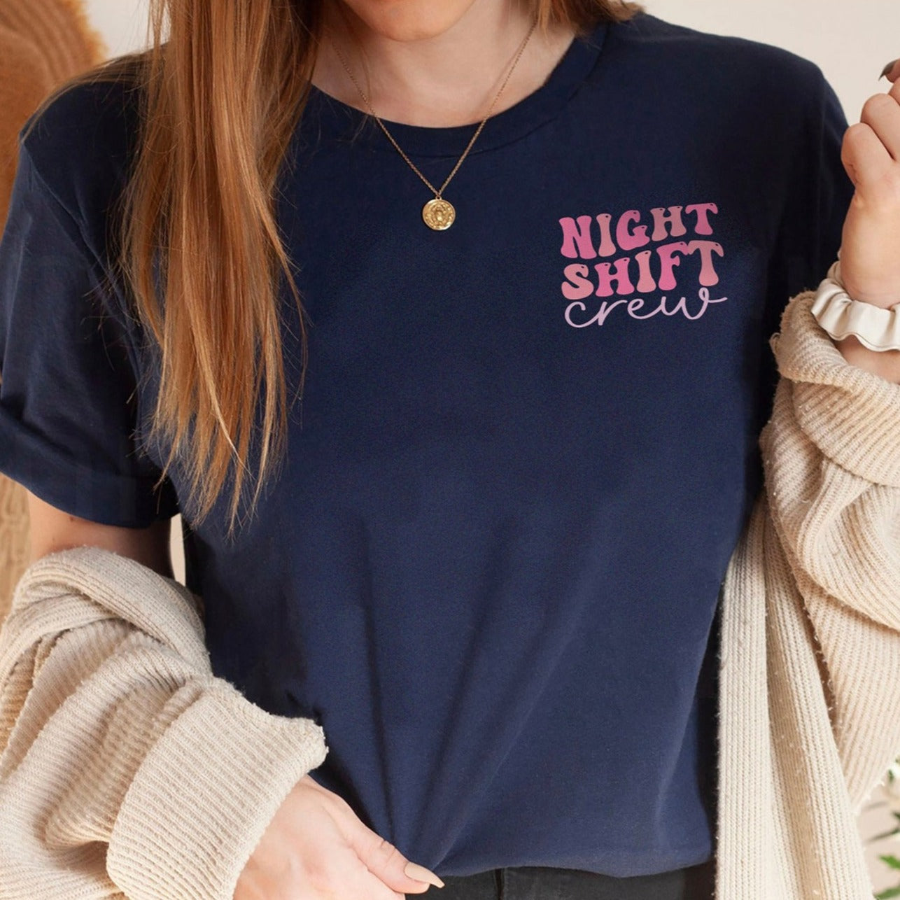 In My Night Shift Era (Design on Back) T-Shirt