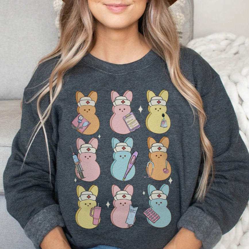 Nurse Peeps Sweatshirt