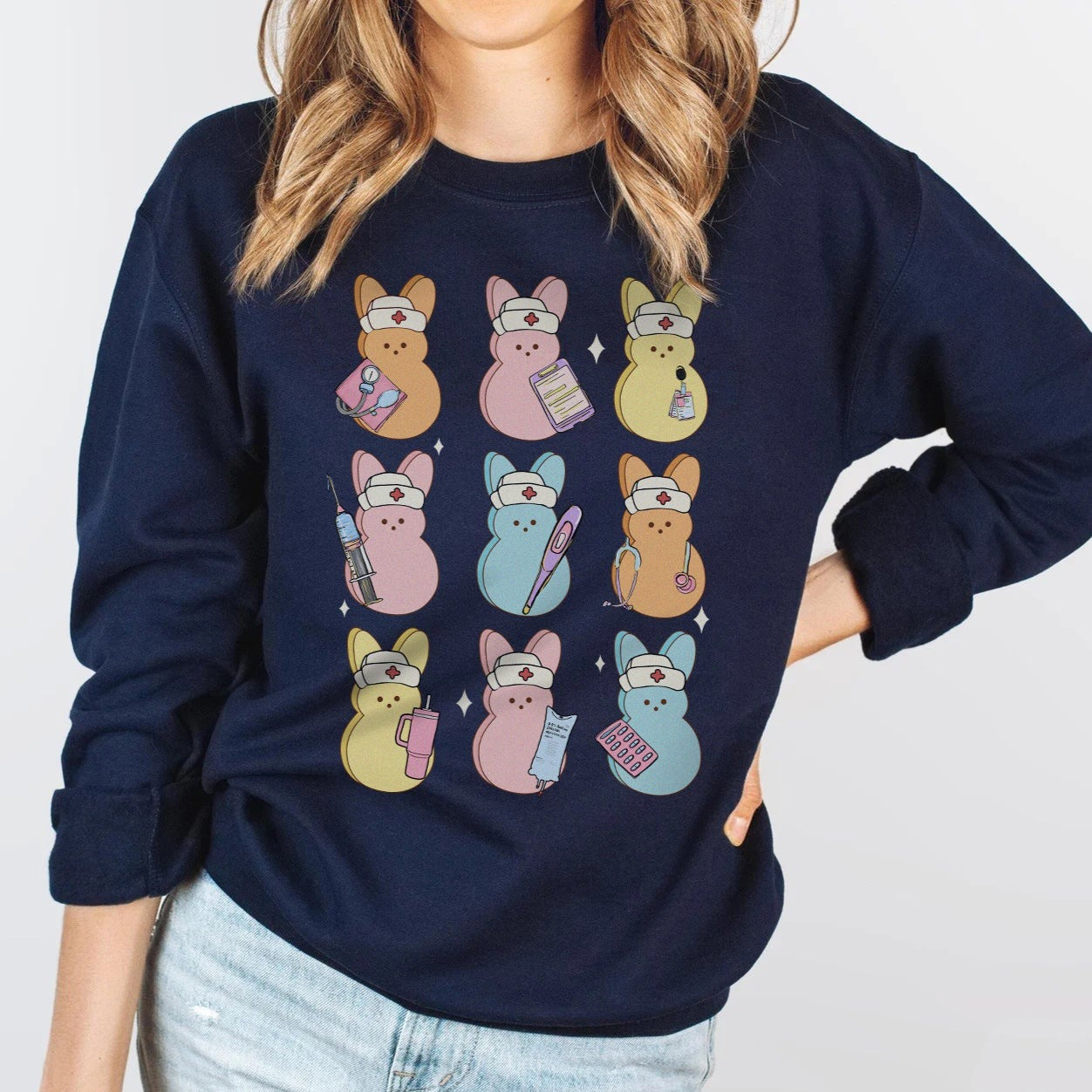 Nurse Peeps Sweatshirt