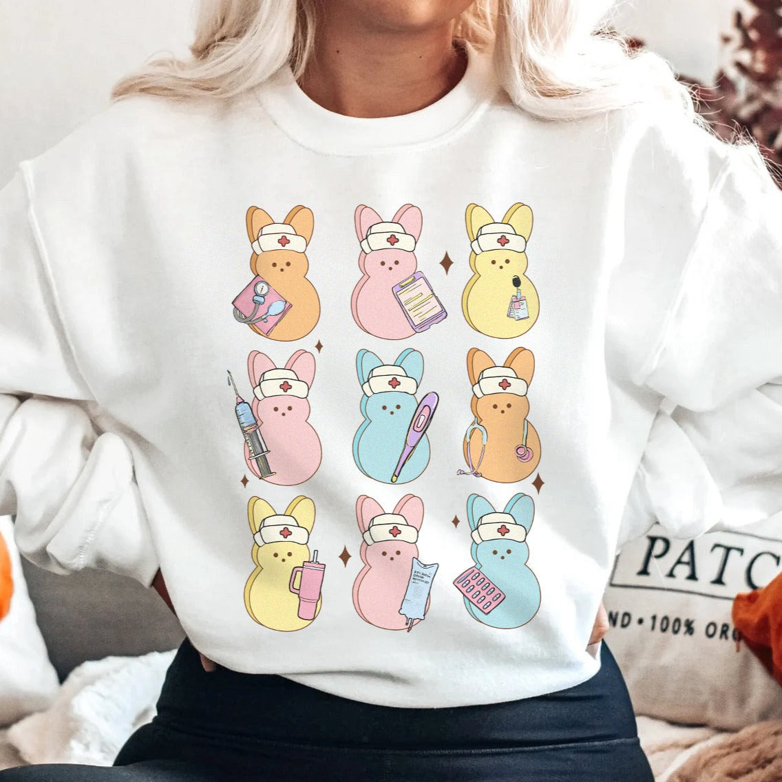 Nurse Peeps Sweatshirt