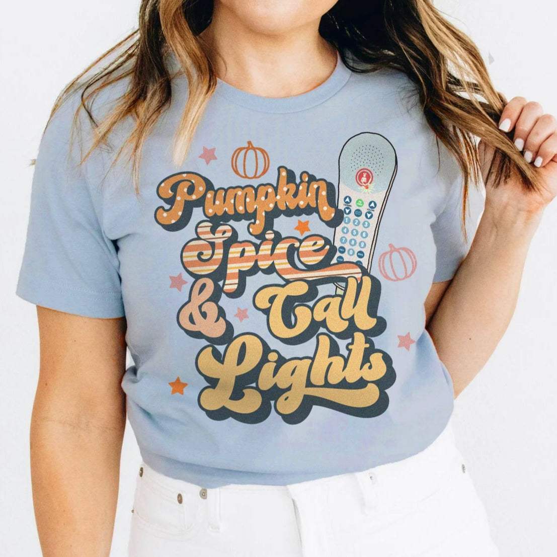Pumpkin Spice & Call Lights T-Shirt