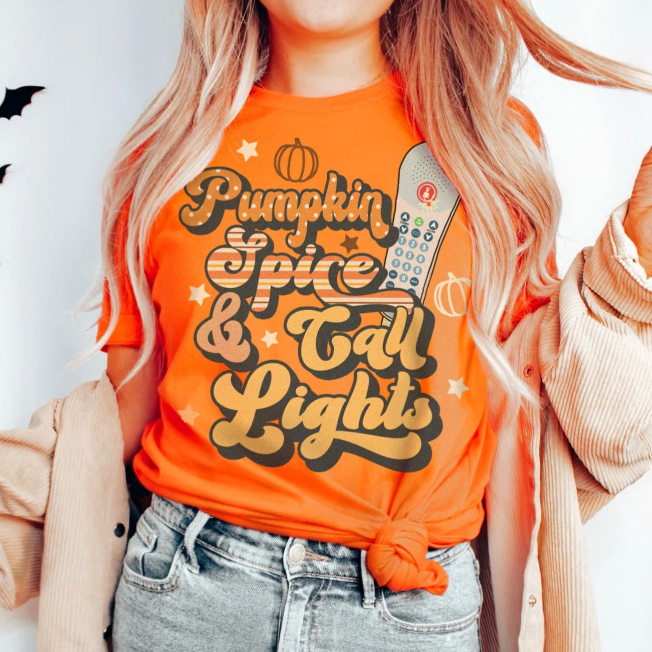 Pumpkin Spice & Call Lights T-Shirt
