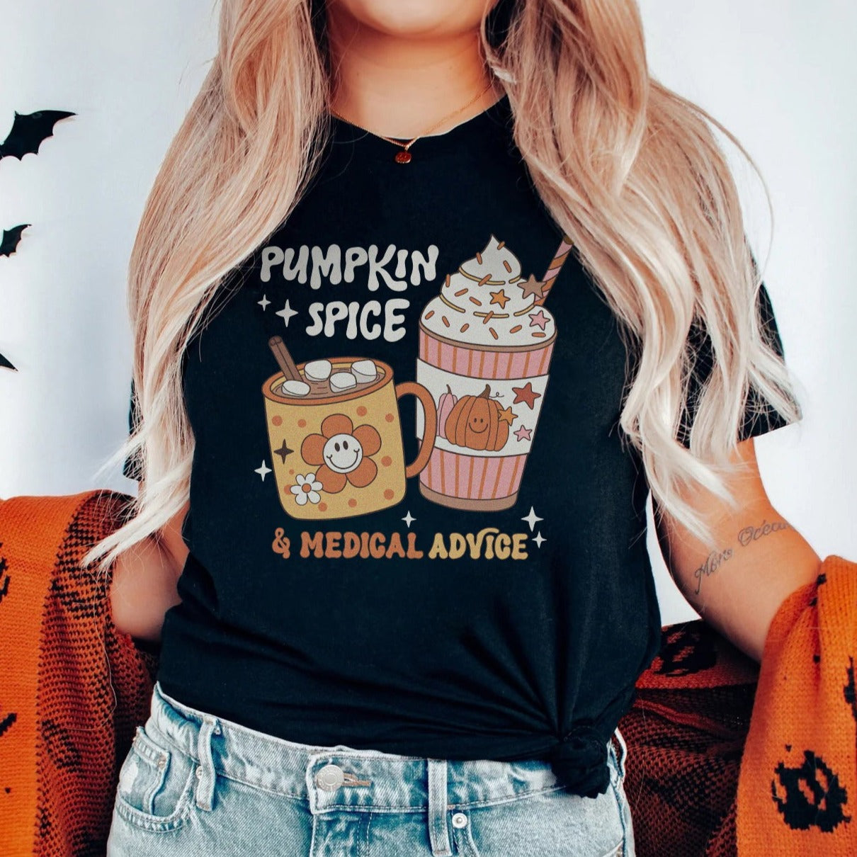 Pumpkin Spice & Medical Advice T-Shirt