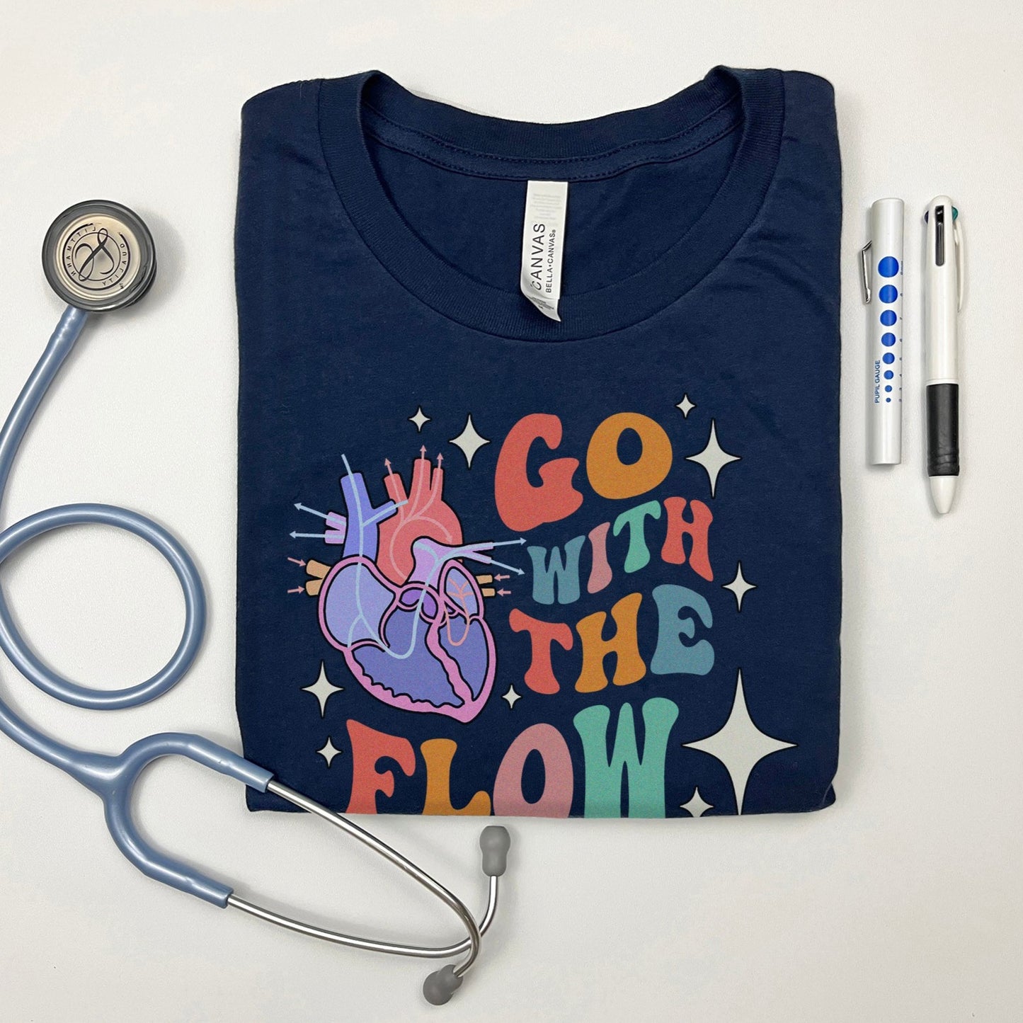 Retro Go with the (Heart) Flow T-Shirt