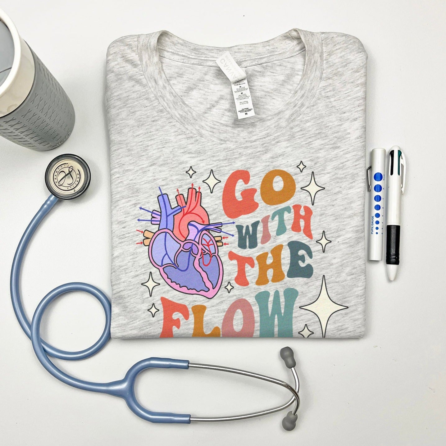 Retro Go with the (Heart) Flow T-Shirt