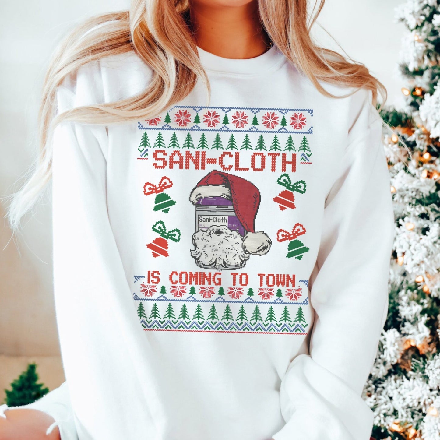 Sani-Cloth Ugly Christmas Sweater