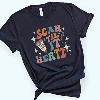 Retro Scan 'Til it Hertz T-Shirt