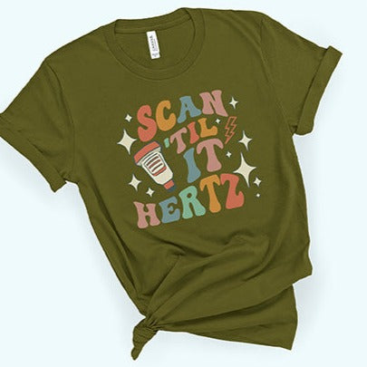 Retro Scan 'Til it Hertz T-Shirt