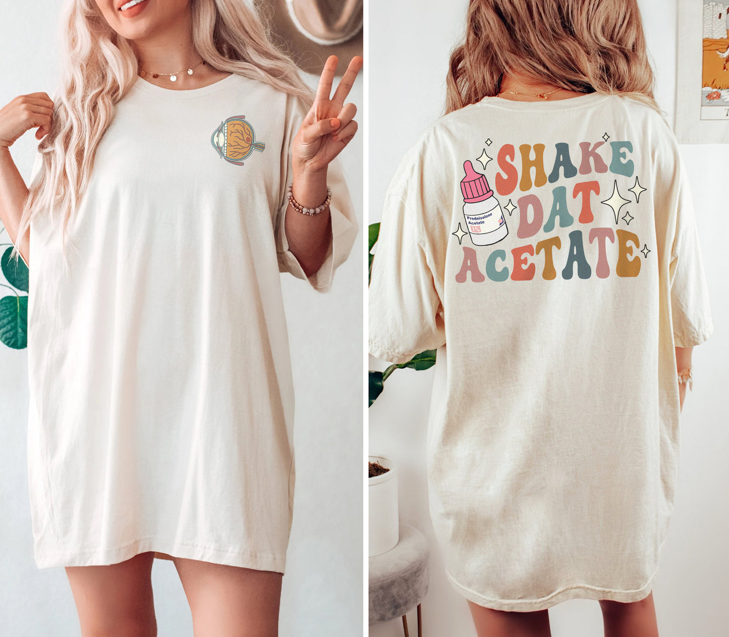 Shake Dat Acetate (Back Design) T-Shirt