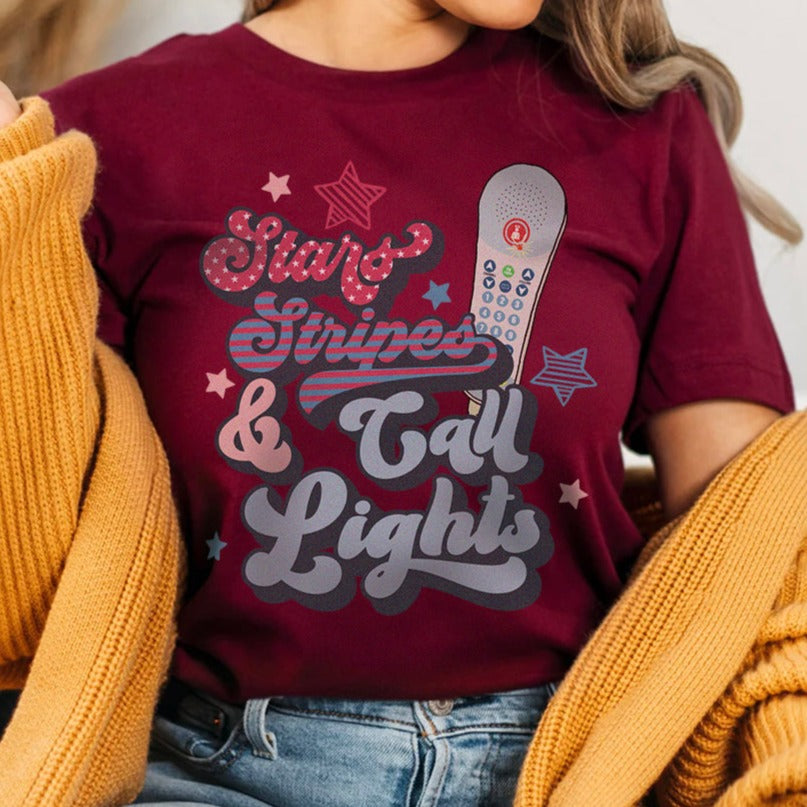 Stars, Stripes & Call Lights T-Shirt
