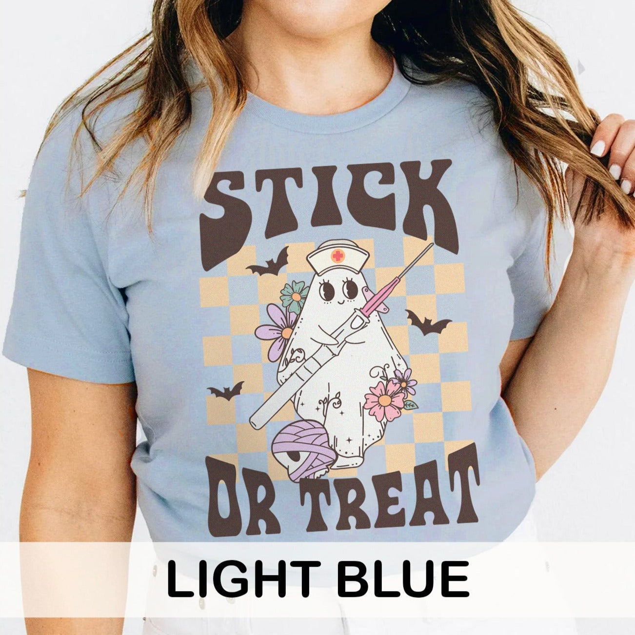 Retro Stick Or Treat T-Shirt